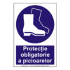 Protectie obligatorie a picioarelor (semnalizare minima obligatorie) 2:3