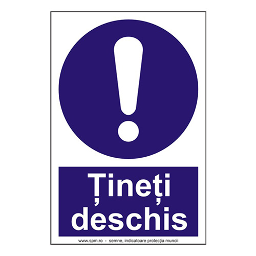 Tineti deschis