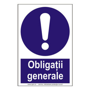 Obligatii Generale
