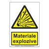Materiale explozive (semnalizare minima obligatorie) 2:3