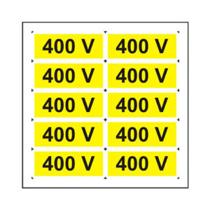 3373.jpg 400 V (10 etichete prize PVC)