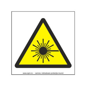 3441.jpg Radiație laser (semnalizare minima obligatorie) 1:1