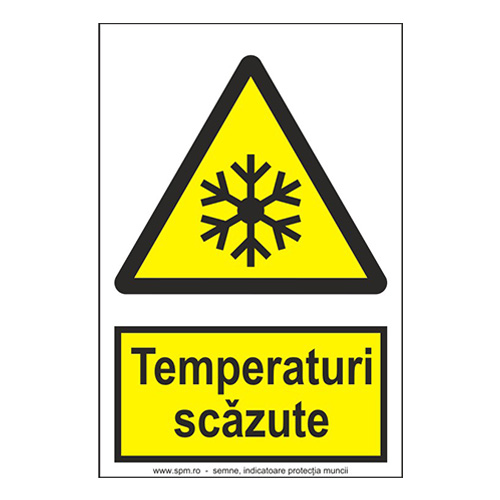 Temperaturi scăzute (semnalizare minima obligatorie) 2:3
