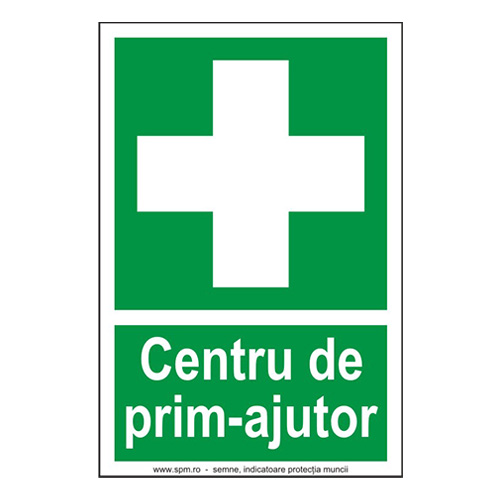 Centru de prim ajutor (semnalizare minima obligatorie) 2:3