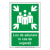 Loc de adunare in caz de urgenta
