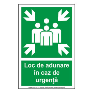 Loc de adunare in caz de urgenta