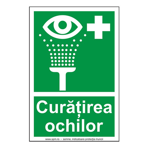 Curatirea ochilor (semnalizare minima obligatorie) 2:3
