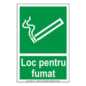 Loc pentru fumat 2:3