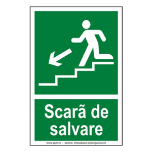 Scara de salvare directie jos
