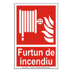 Furtun de incendiu (semnalizare minima obligatorie) 2:3