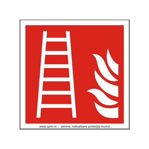 Scara de incendiu (semnalizare minima obligatorie) 1:1