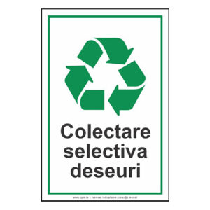 Colectare selectiva Deseuri