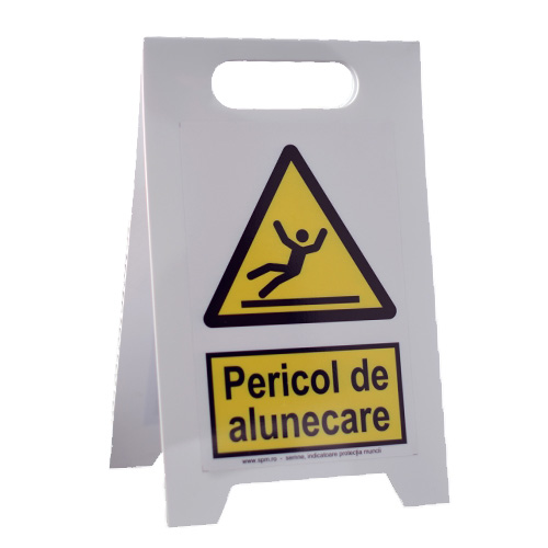 Pericol de alunecare semn A